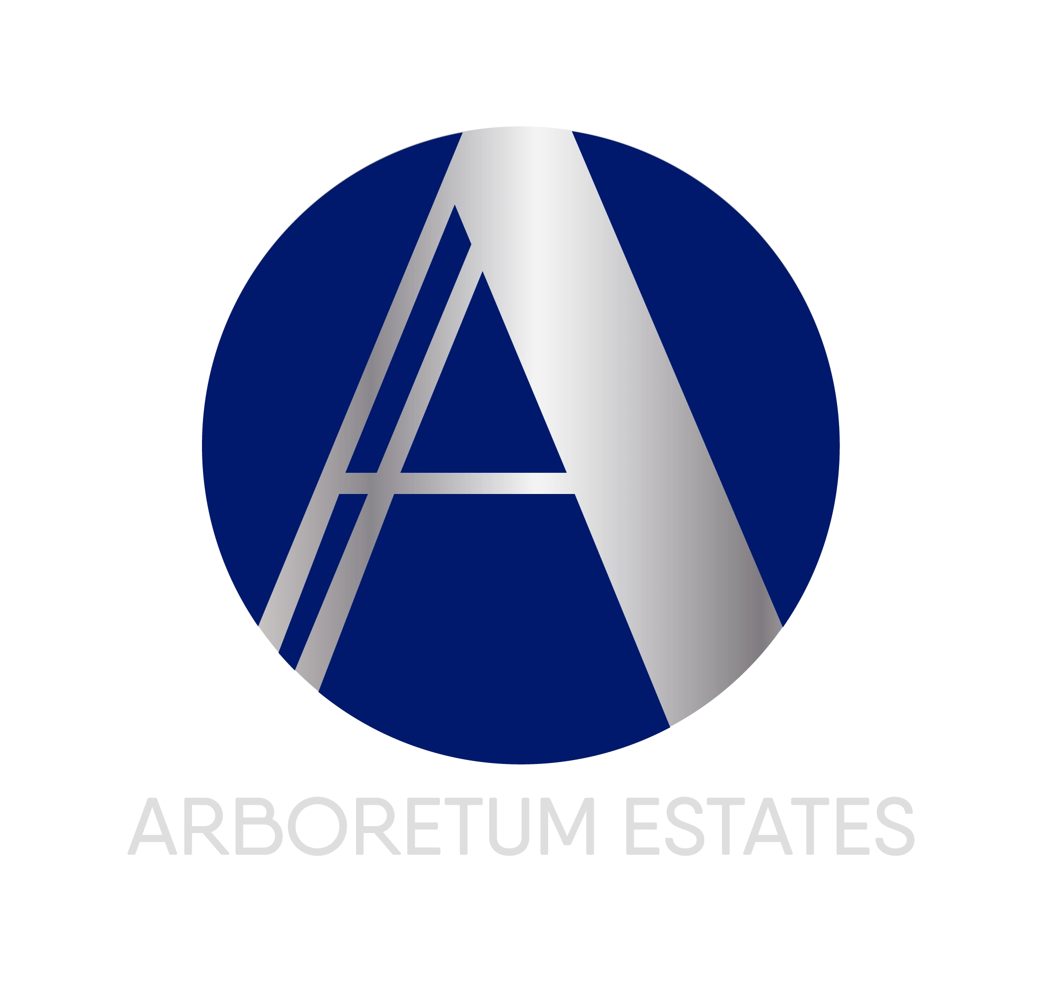 White Logo for Arboretum Estates
