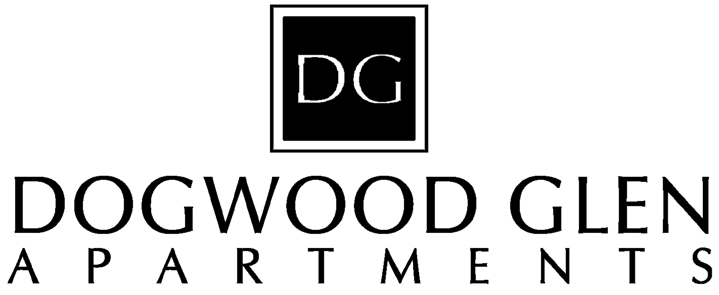 Dogwood Glen Apartment Logo Black