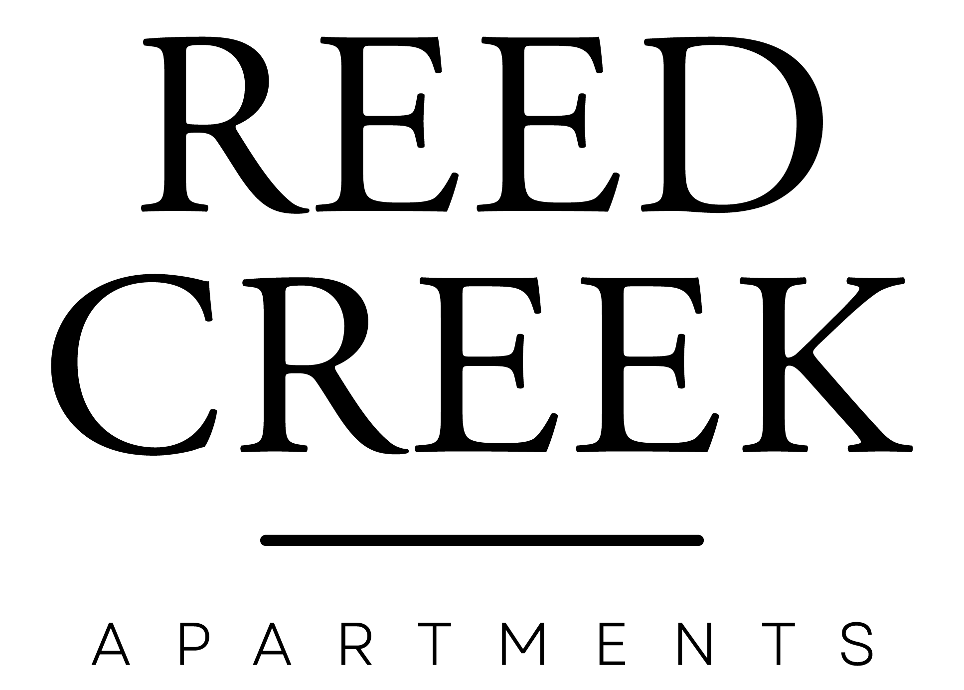 Reed Creek Logo - Black