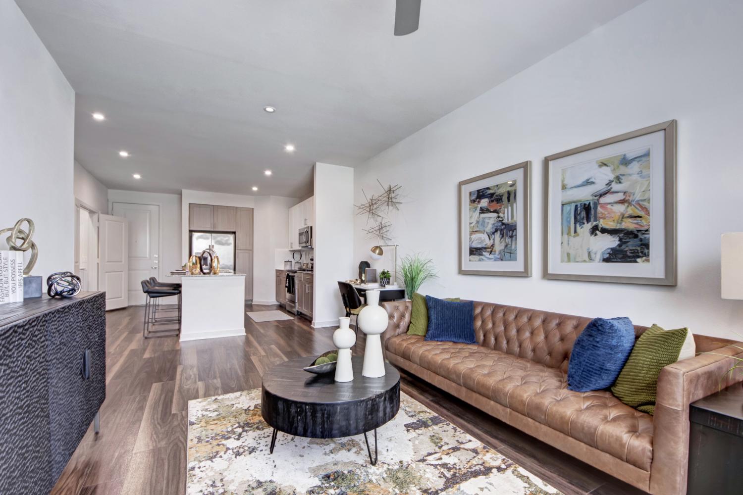 Living Room Modern spacious 32Hundred Windsor Apartments