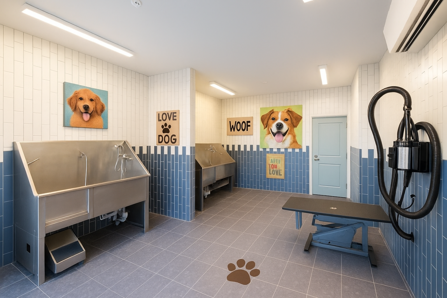 Dog Wash Area