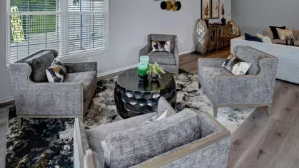 A spacious and beautifully decorated apartment interior featuring elegant furnishings, cozy bedrooms, and modern kitchens.