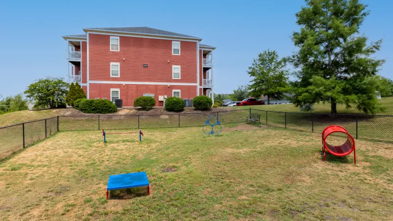 Open dog park for residents' dogs to run free.