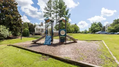 Updated playground area for residents to enjoy.
