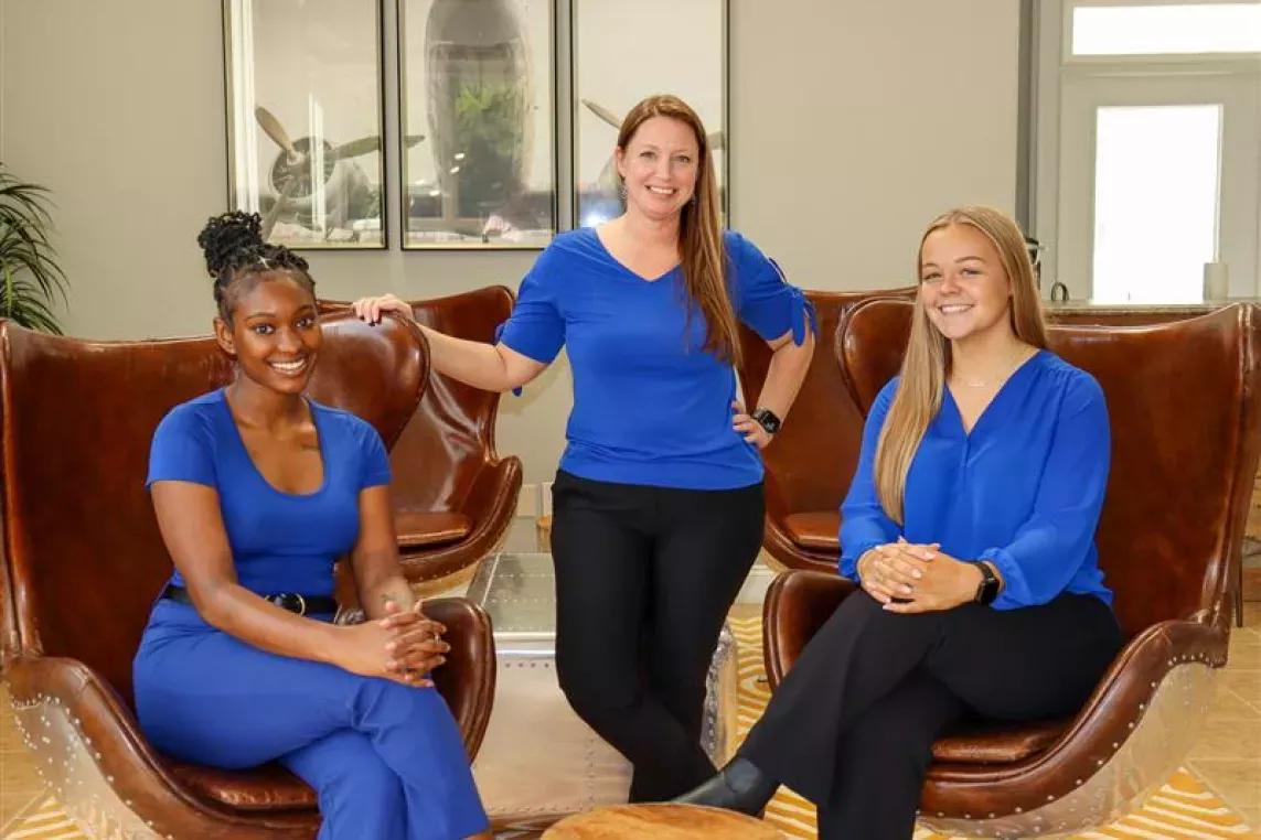 Front of house team from The Samuel in Hampton, VA.