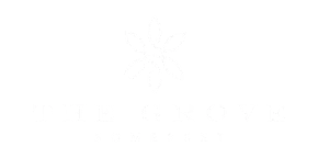 White Logo for The Grove Somerset