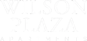 White Logo for Wilson Plaza