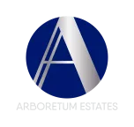 White Logo for Arboretum Estates