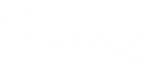 White Logo for Keller Springs Crossing