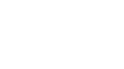 Mill Creek Flats White Logo
