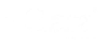The Clara Logo White