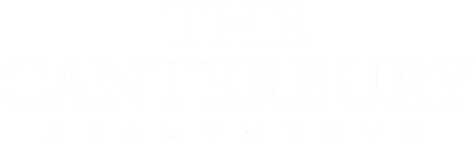 The Canterbury White Logo