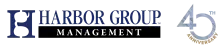Harbor Group Management 40 Anniversary Logo