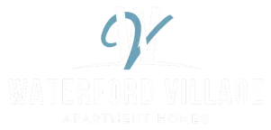 Waterford Village Logo - White 