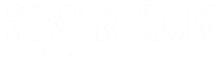 River Run apartment community logo in white text.