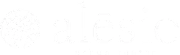 Alesio Logo White