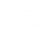 White Logo for The Flats at City Place